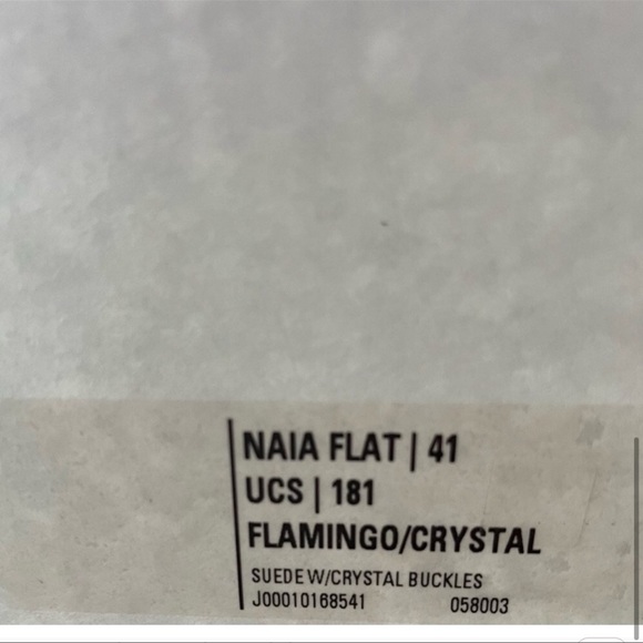 Jimmy Choo flamingo pink Naia crystal flat sandals - Picture 7 of 9